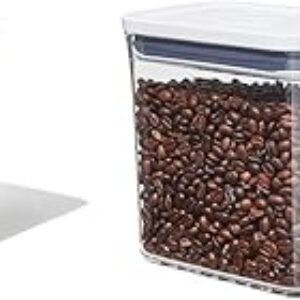 OXO Good Grips POP Container Bundle – Airtight Food Storage Containers – Big Square Medium 4.4 Qt and 1.7 Qt Rectangle