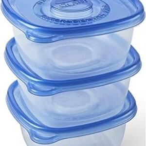Glad Food Storage Containers – Tall Entrée Container – 42 Ounce – 3 Containers