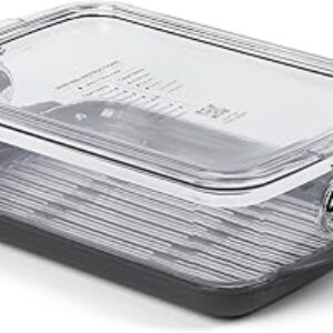 ProKeeper+ by Progressive Stackable Produce ProKeeper Storage Container with Stay-Fresh Vent System (PKS-907 (3 qt Medium Produce))